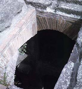 Ancient Roman animals trapdoor