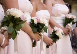 White bridesmaid dresses